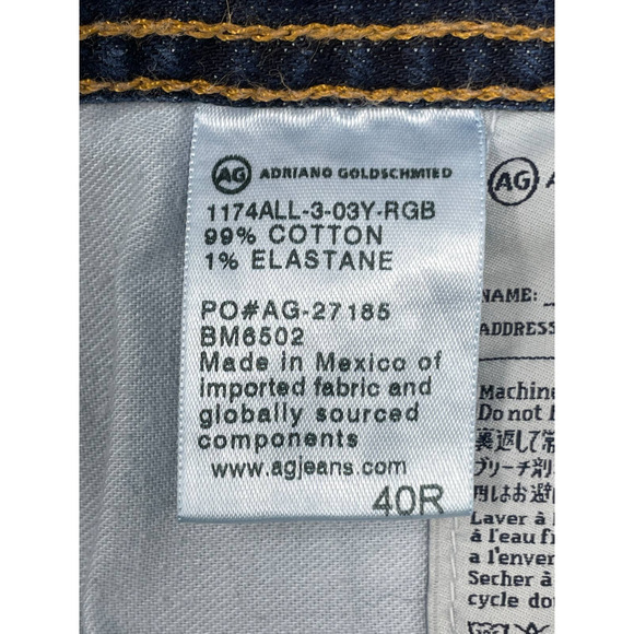 Adriano Goldschmied Whiskering Lightly Distressed The Graduate Men's Jeans 40R - Picture 4 of 8